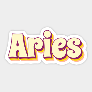 Aries Sticker